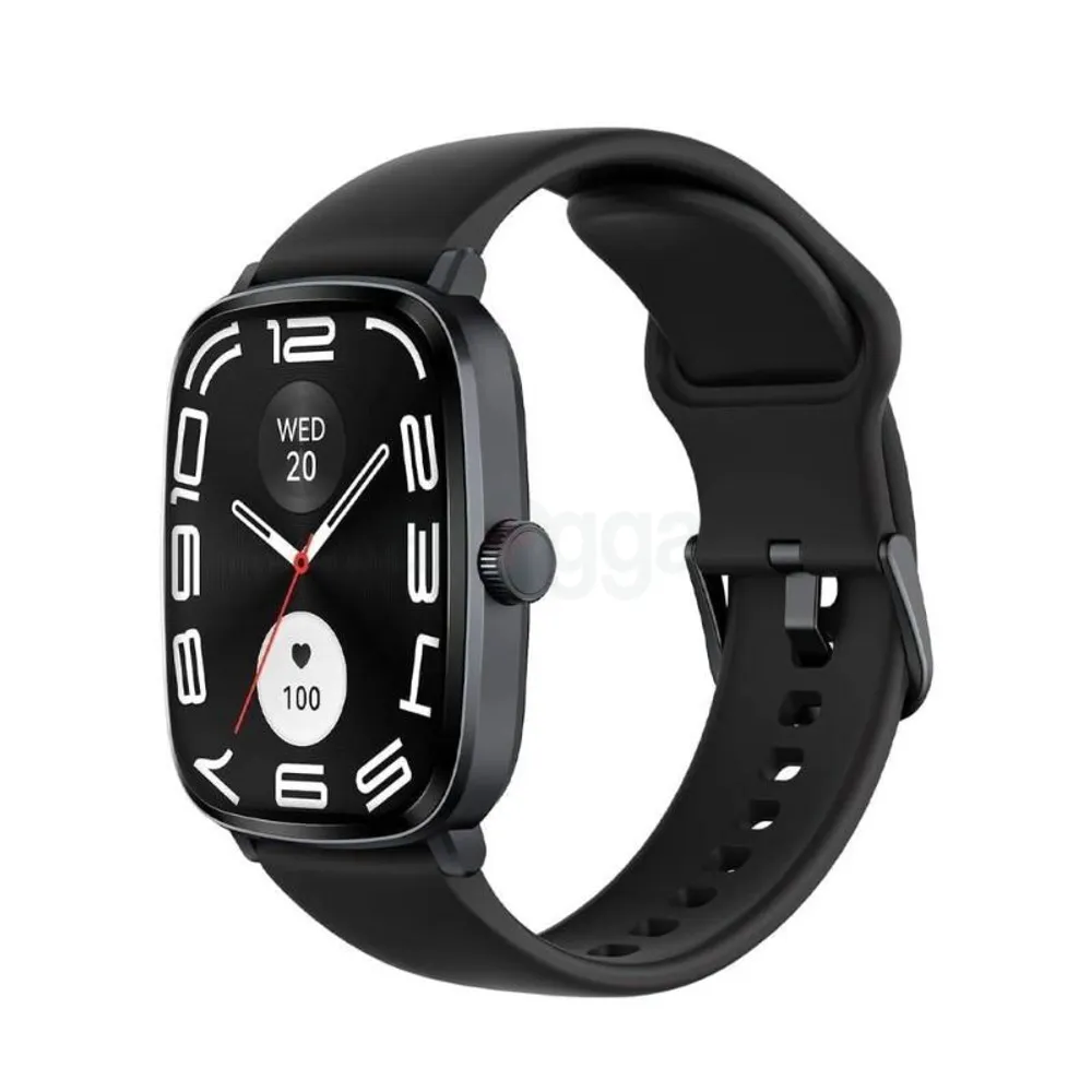Haylou RS5 Smartwatch 2.01” AMOLED HD Display Bluetooth Calling Sleek Black Design  