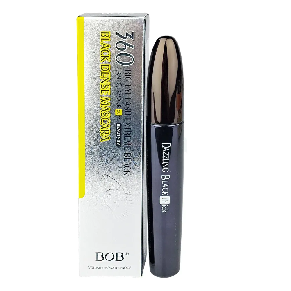 BOB 360 Big Eyelash Extreme Black Dense Mascara Waterproof  