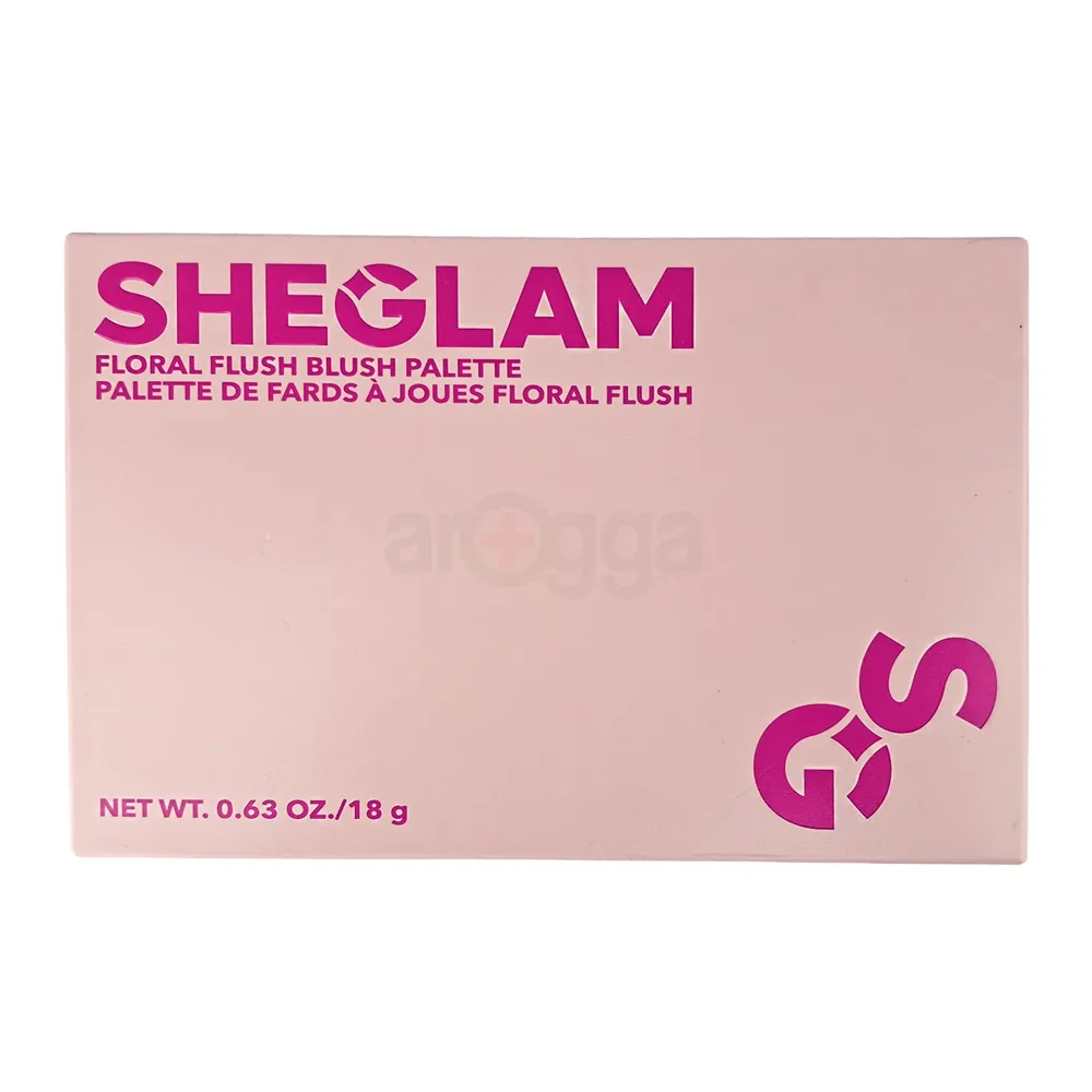 SHEGLAM Floral Flush Blush Palette-Blushing Bouquet 18g  