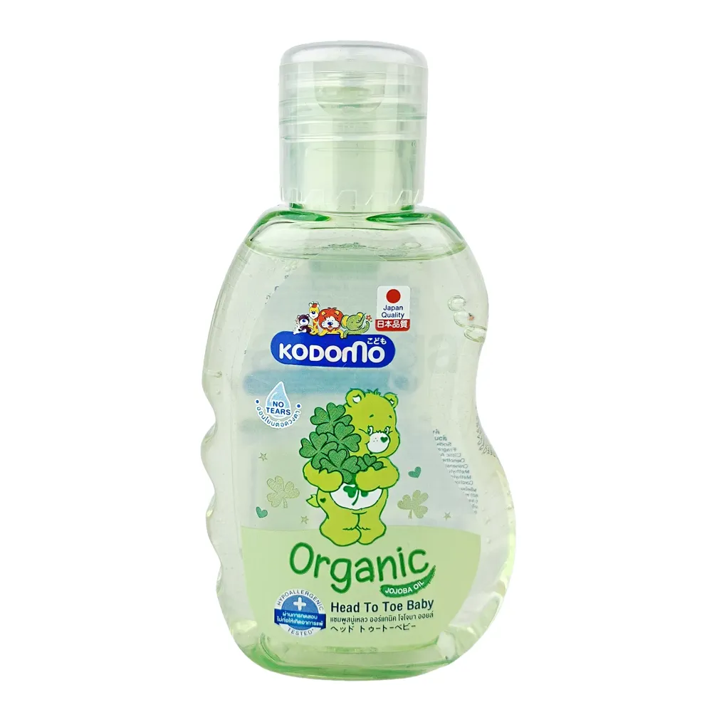 Kodomo Organic Head-to-Toe Wash with Jojoba Oil – 100ml  