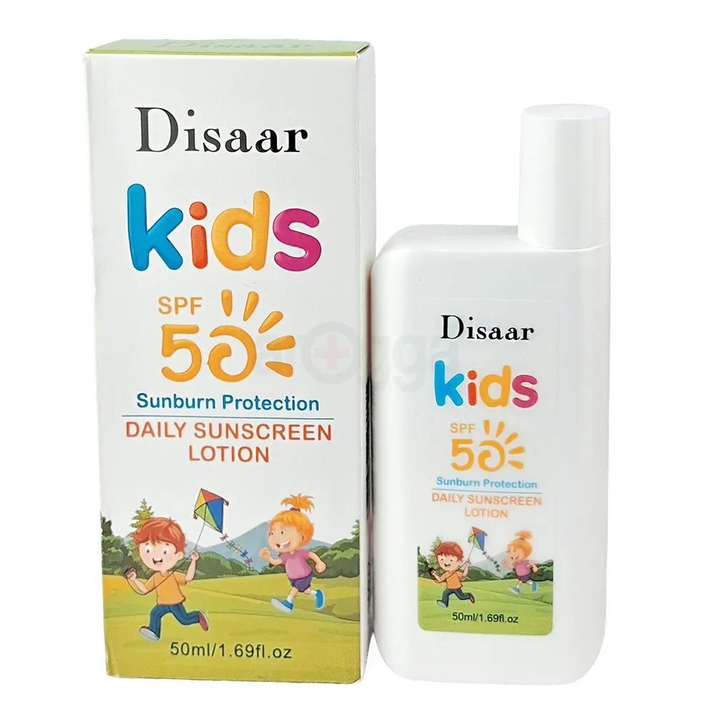 Disaar Kids Daily Sunscreen Lotion SPF 50 – Gentle Formula – 50ml  
