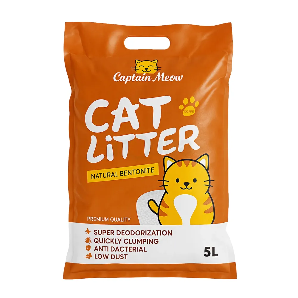 Captain Meow Cat Litter (Coffee) 5L  