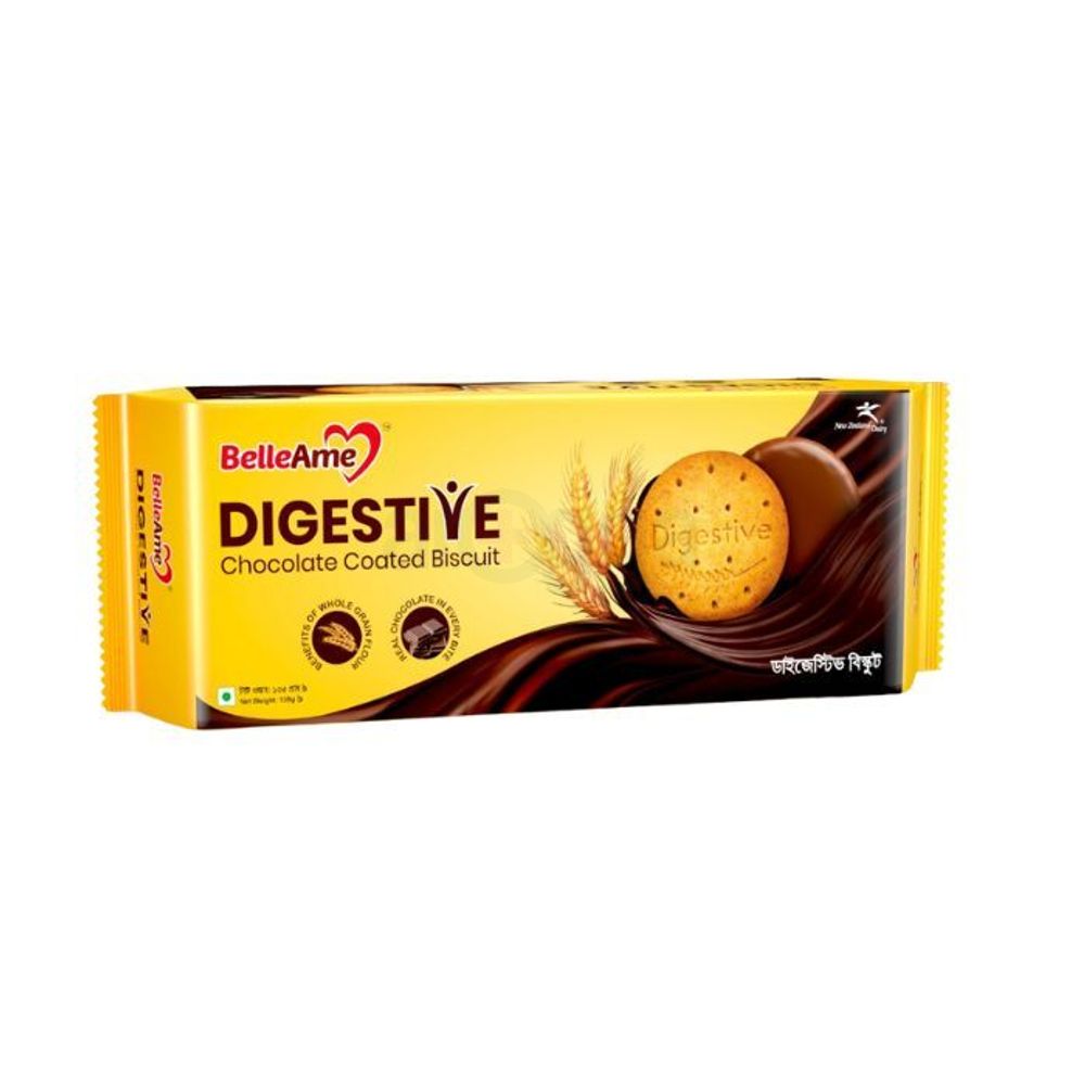 Belleame Digestive Chocolate Coated Biscuit 135g  