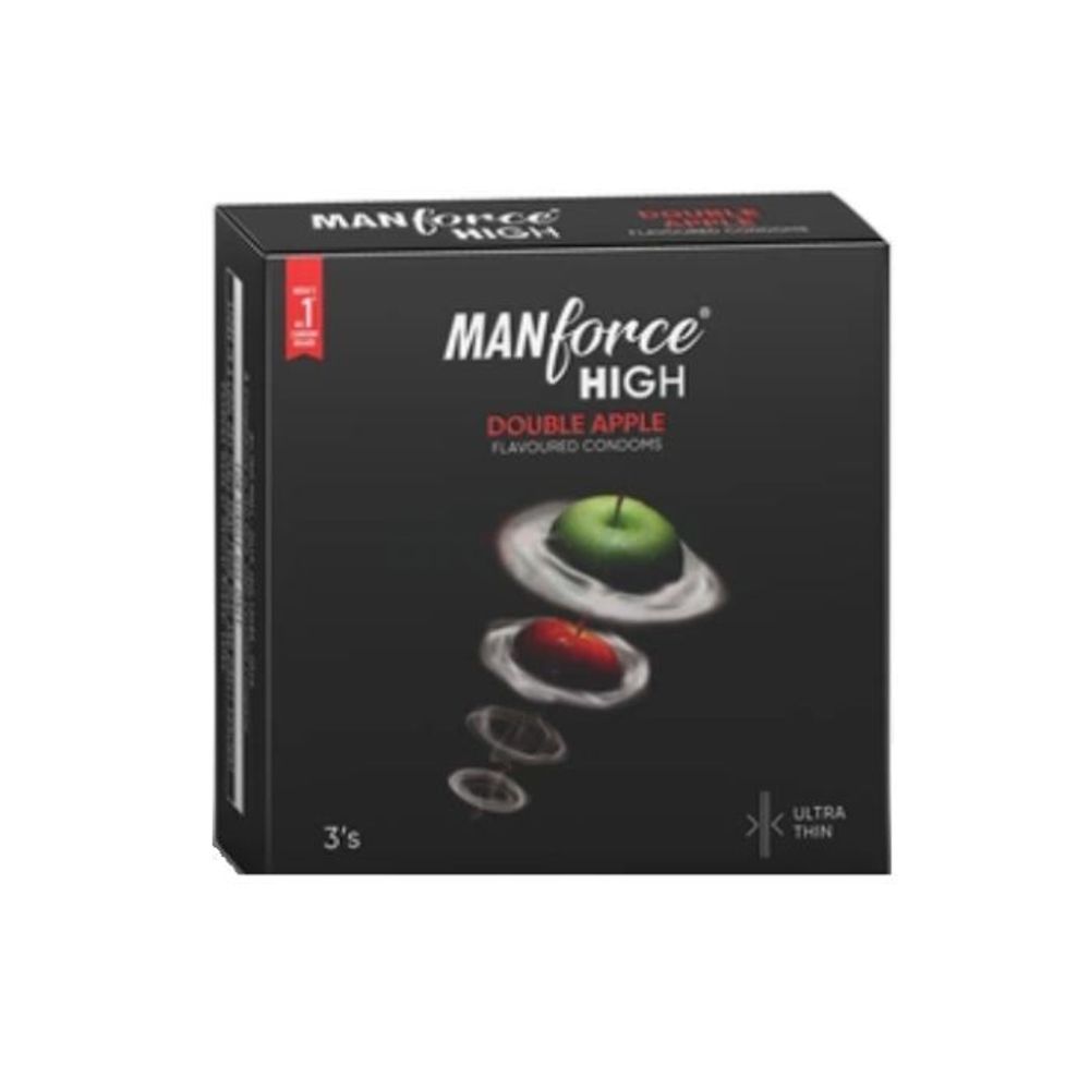 Manforce High Double Apple Ultra Thin Condom 3 pcs price in Bangladesh ...