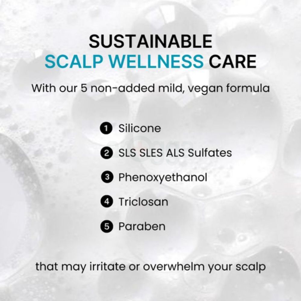 Nesh Mint Biome Scalp Deep Cleansing Shampoo for Oil - Prone Scalp 250ml  