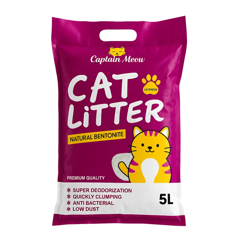 Captain Meow Cat Litter (Lavender) 5L  