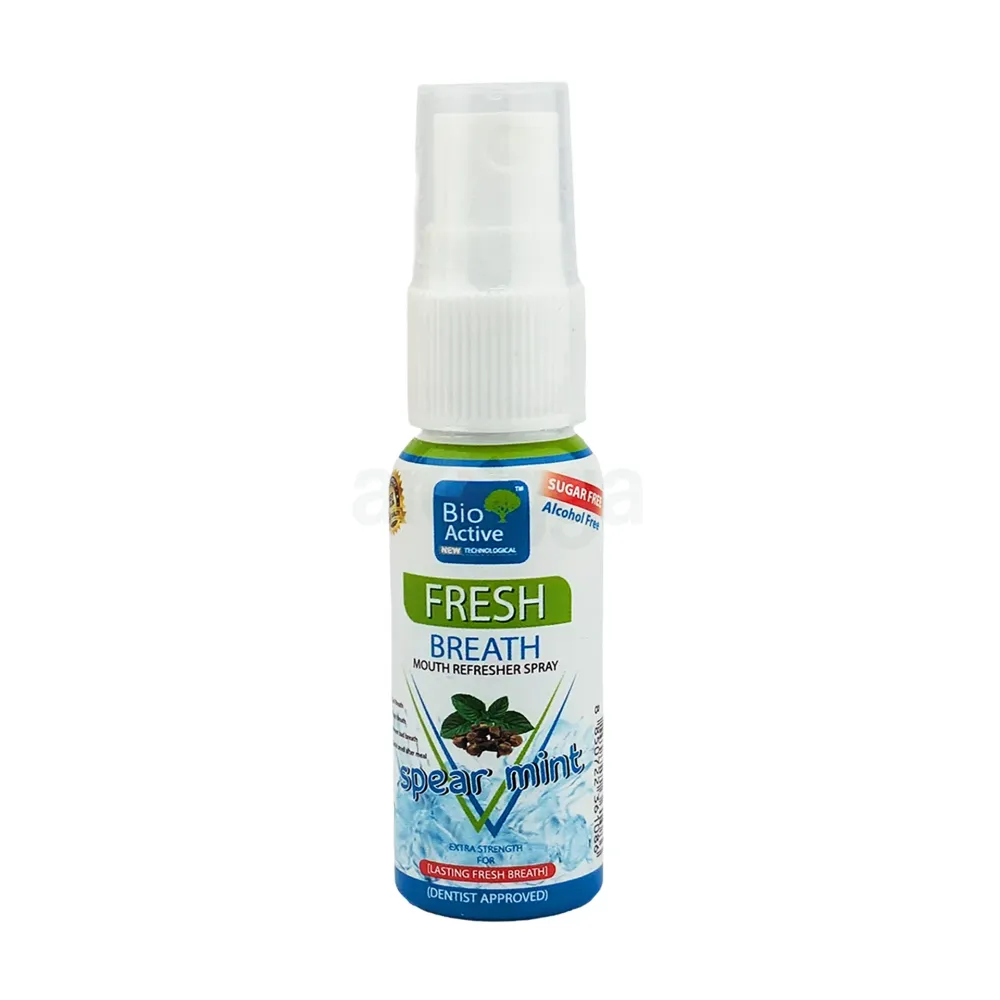 Bio Active Fresh Breath Mouth Spray 15ml(Spear Mint)  