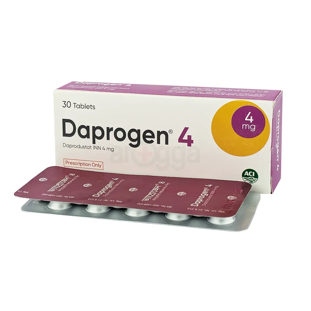 Daprogen 4mg tablet