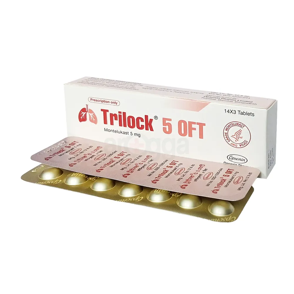 Trilock OFT 5mg tablet