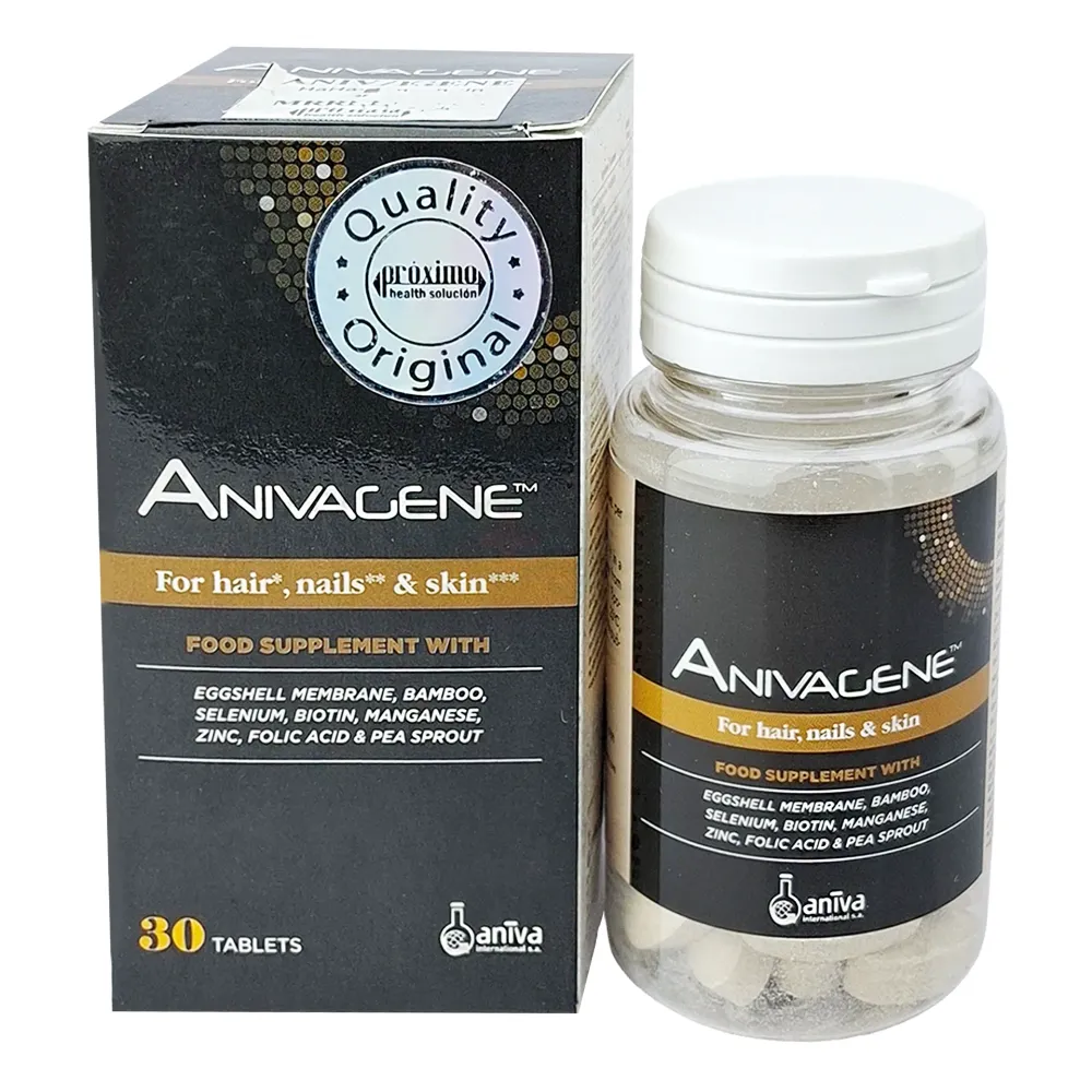 Anivagene™ Hair, Nails & Skin Supplement – Eggshell Membrane, Biotin, Selenium & Vitamins –(30's)  