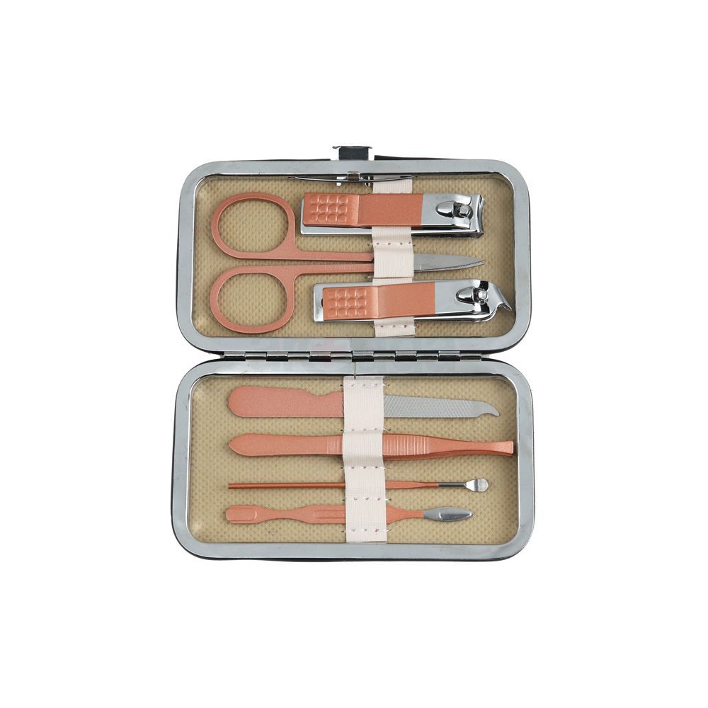 Parlour 7 Pcs Pedicure Set - Rose Gold  