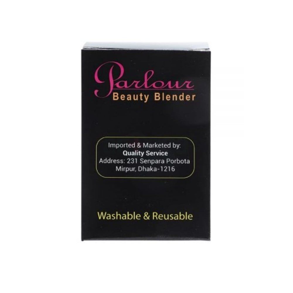 Parlour Pear Shaped Beauty Blender - Dark Pink  