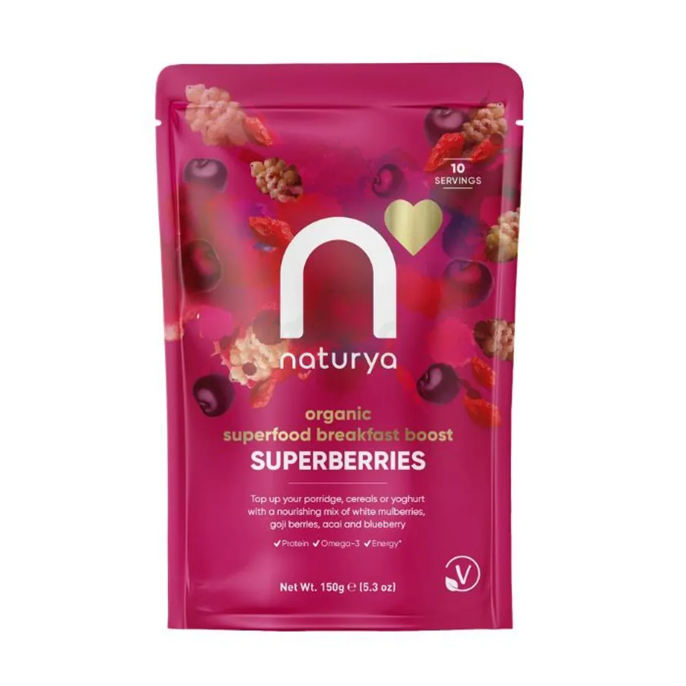 Naturya Organic Breakfast Boost Super Berries 150g  