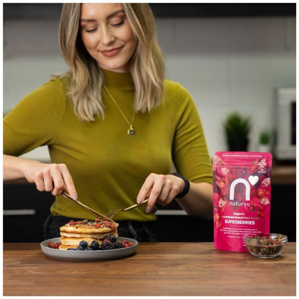 Naturya Organic Breakfast Boost Super Berries 150g  