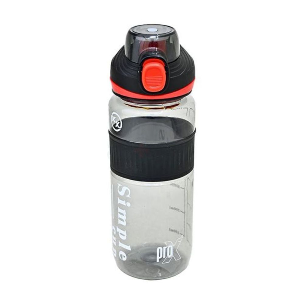 ProX High Quality Plastic Water Bottle WB-2487 - Black 750ml  