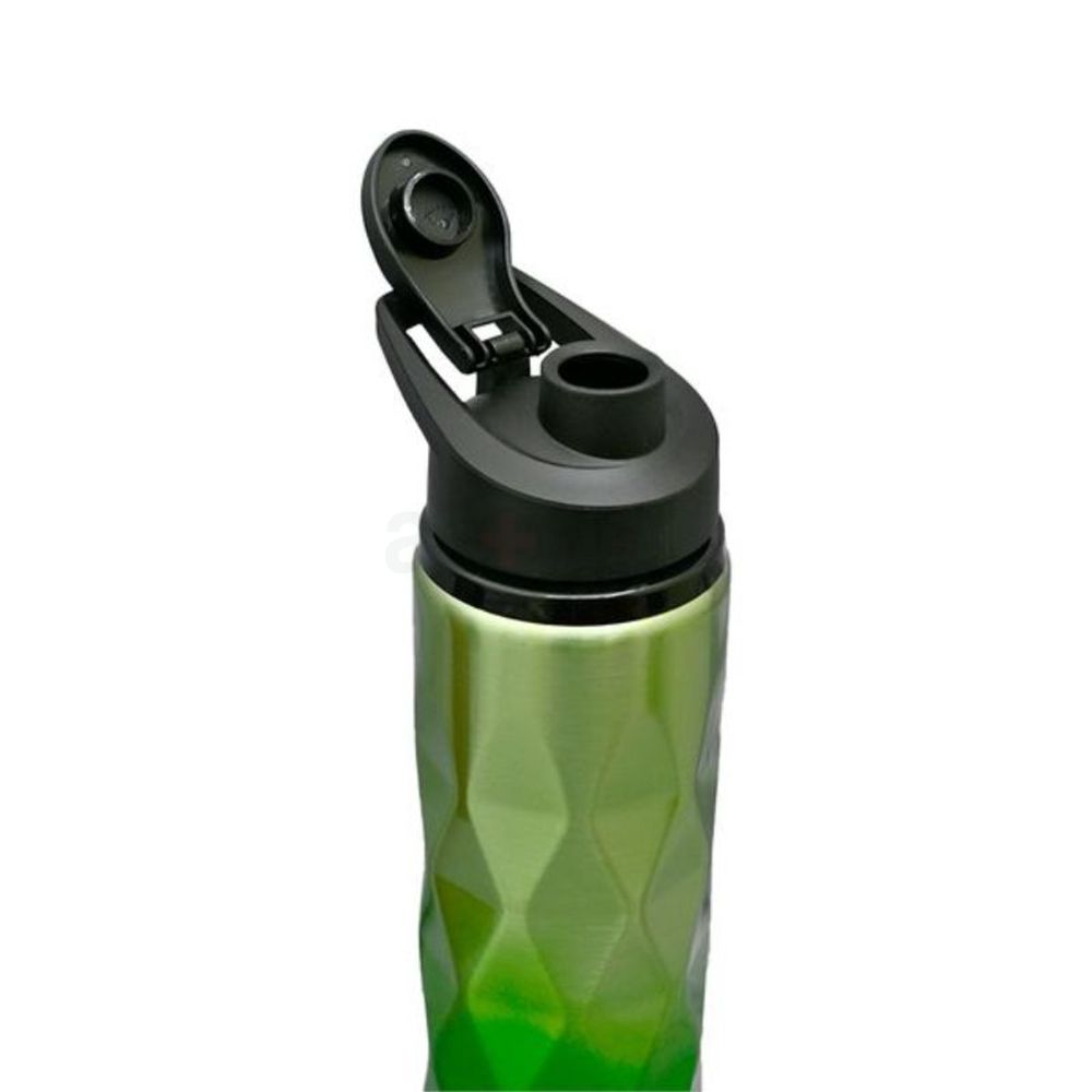 ProX Diamond Cut Stainless Steel Single Layer Water Bottle with Sipper Cap WB-1688 - Green 750ml  
