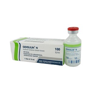 Gensulin N Vial 100IU/ml Injection