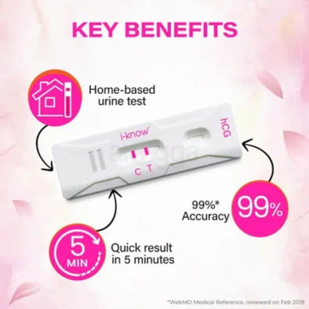 i Know Pregnancy Test Kit 1pc I Urine Pregnancy Kit at Home  
