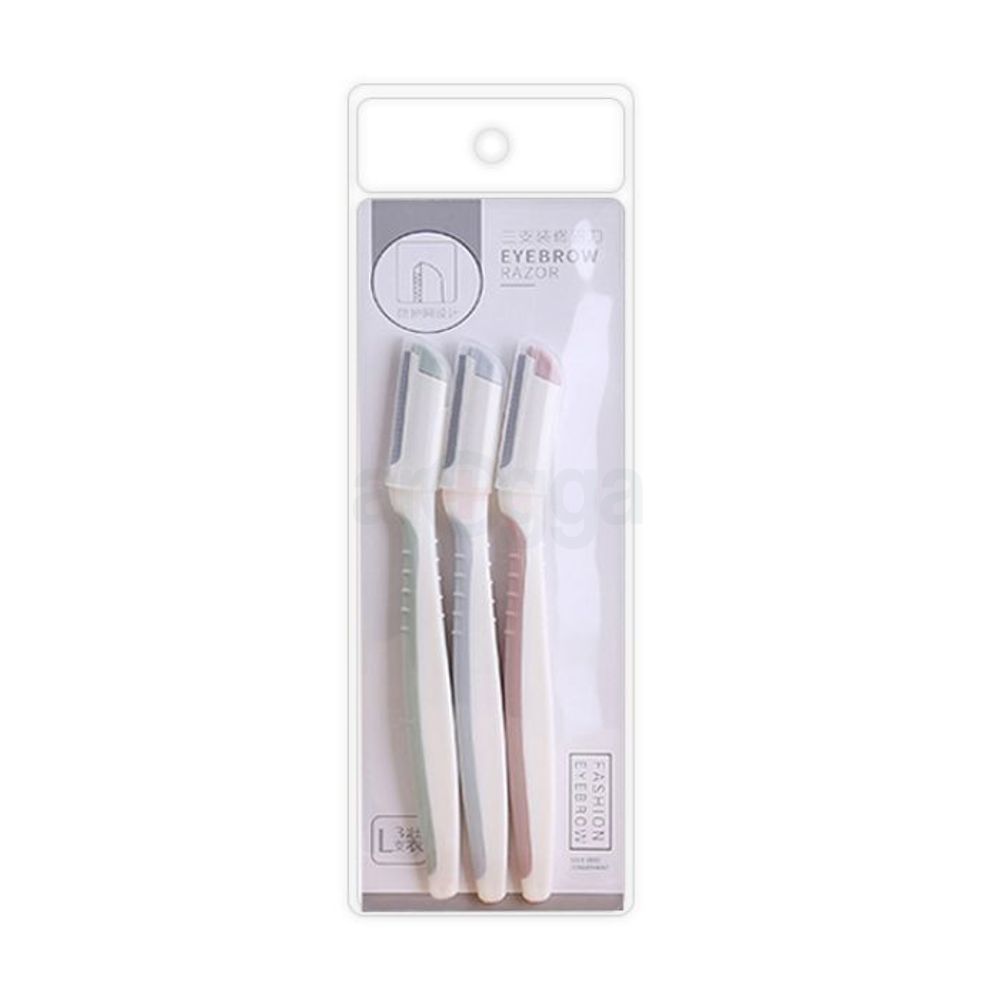 LMLTOP Premium Eyebrow and Facial Razor - 3 Pcs  