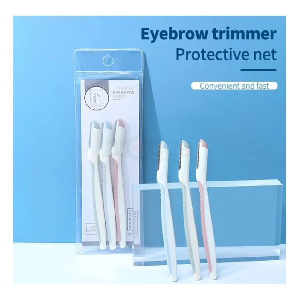 LMLTOP Premium Eyebrow and Facial Razor - 3 Pcs  