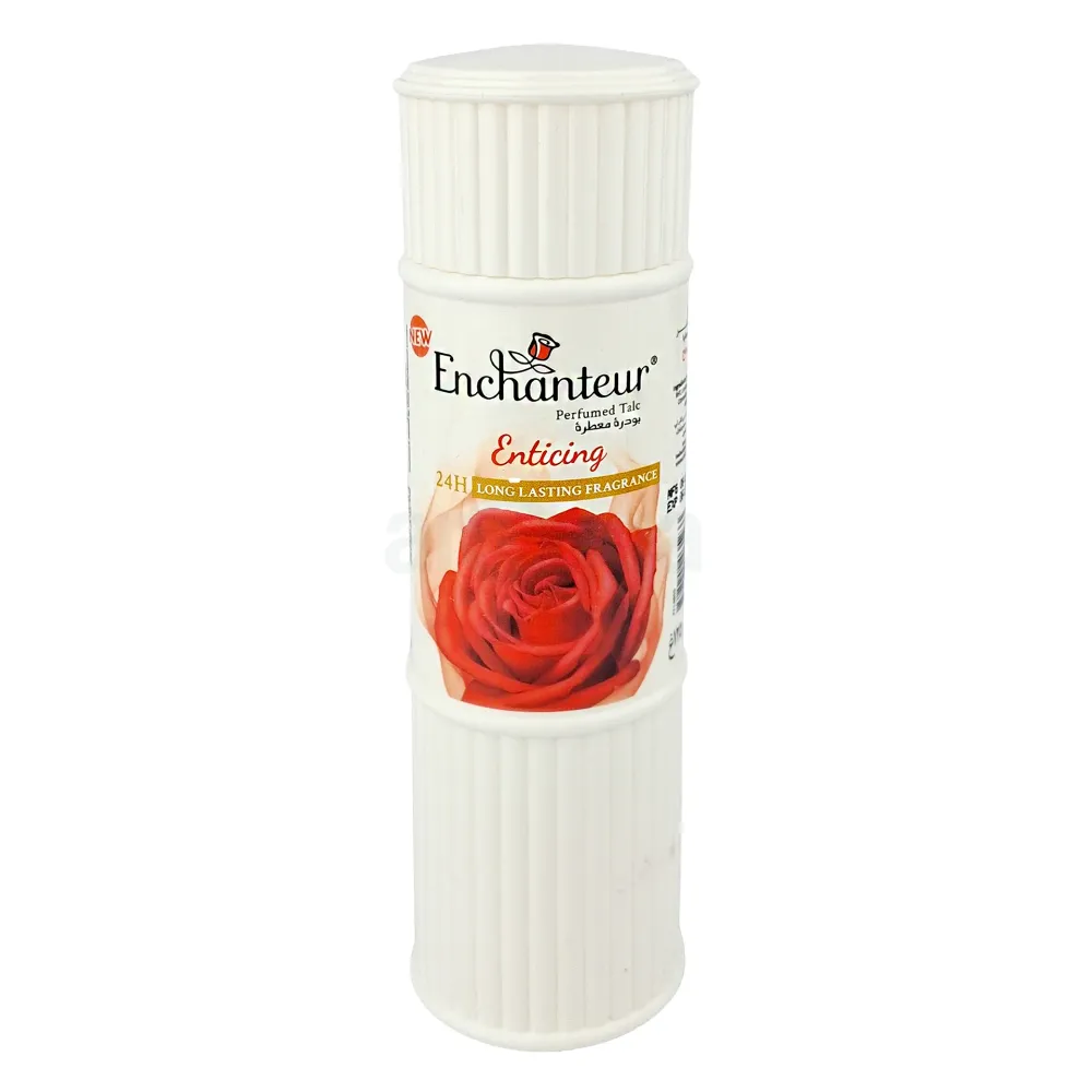 Enchanteur Perfumed Talc Enticing Powder 125 gm – 24H Long-Lasting ...