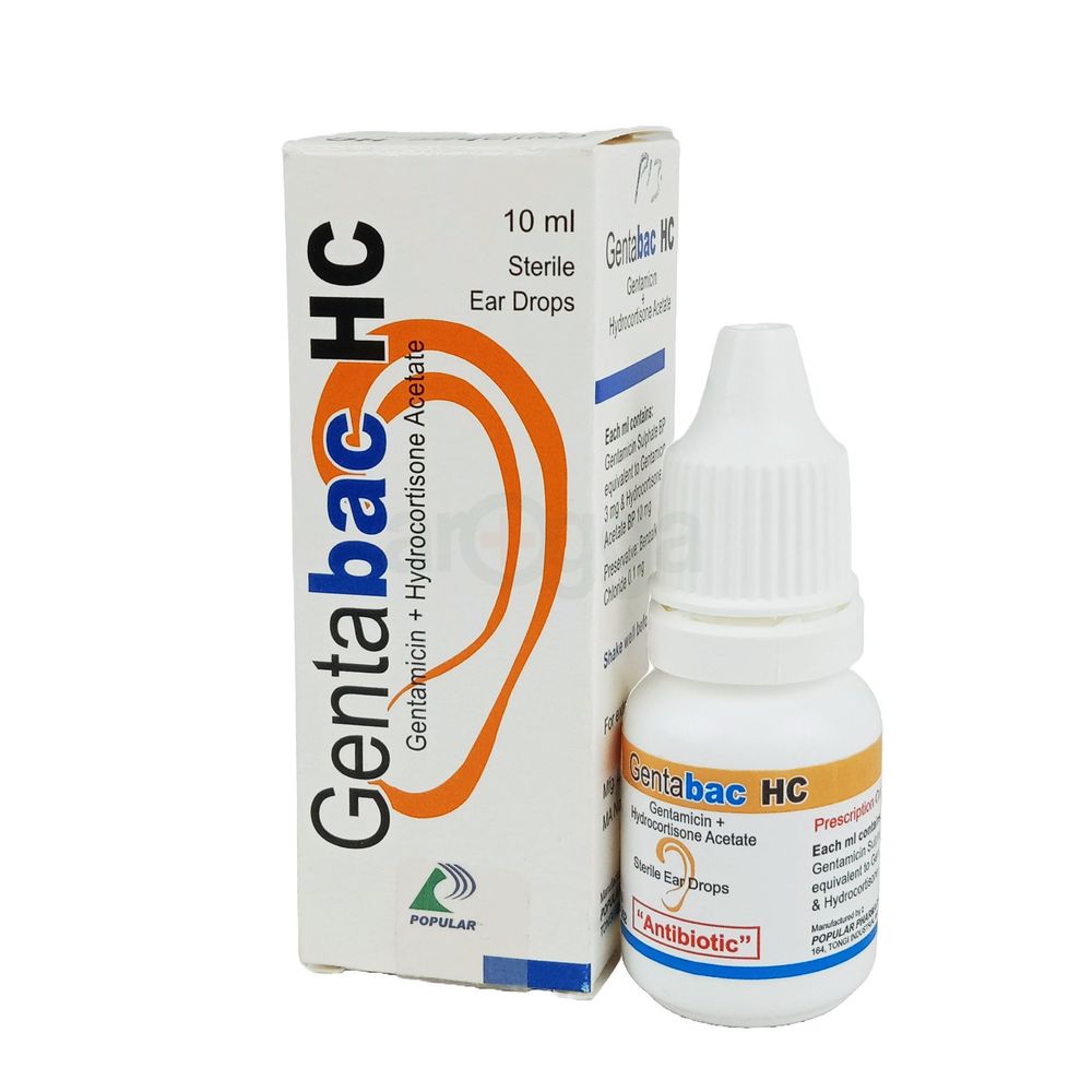 Gentabac HC  Ear Drops