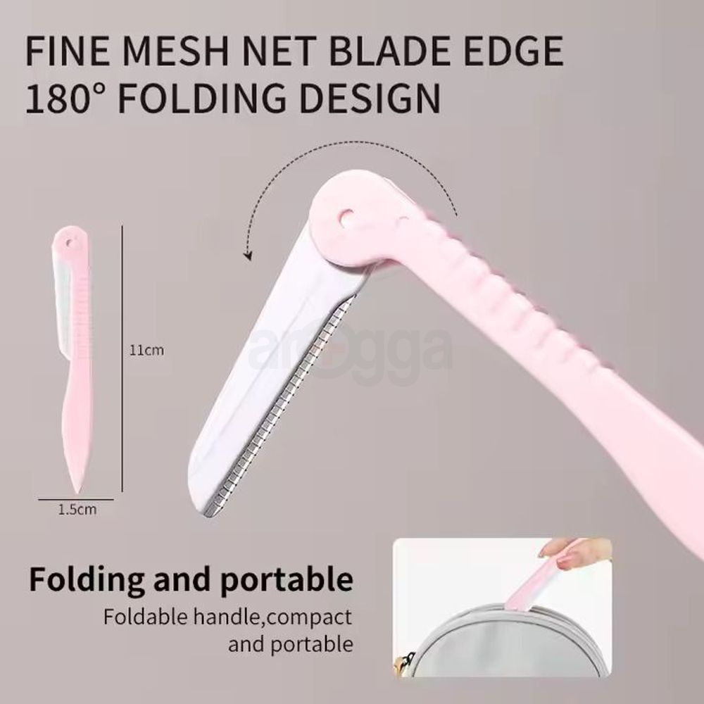 LMLTOP Folding Eyebrow Razor 3pcs  