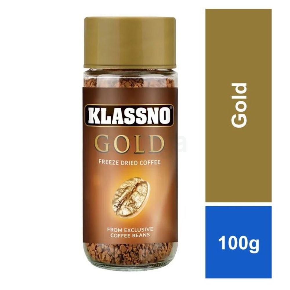 Klassno Gold Freeze Dried Coffee 100g  
