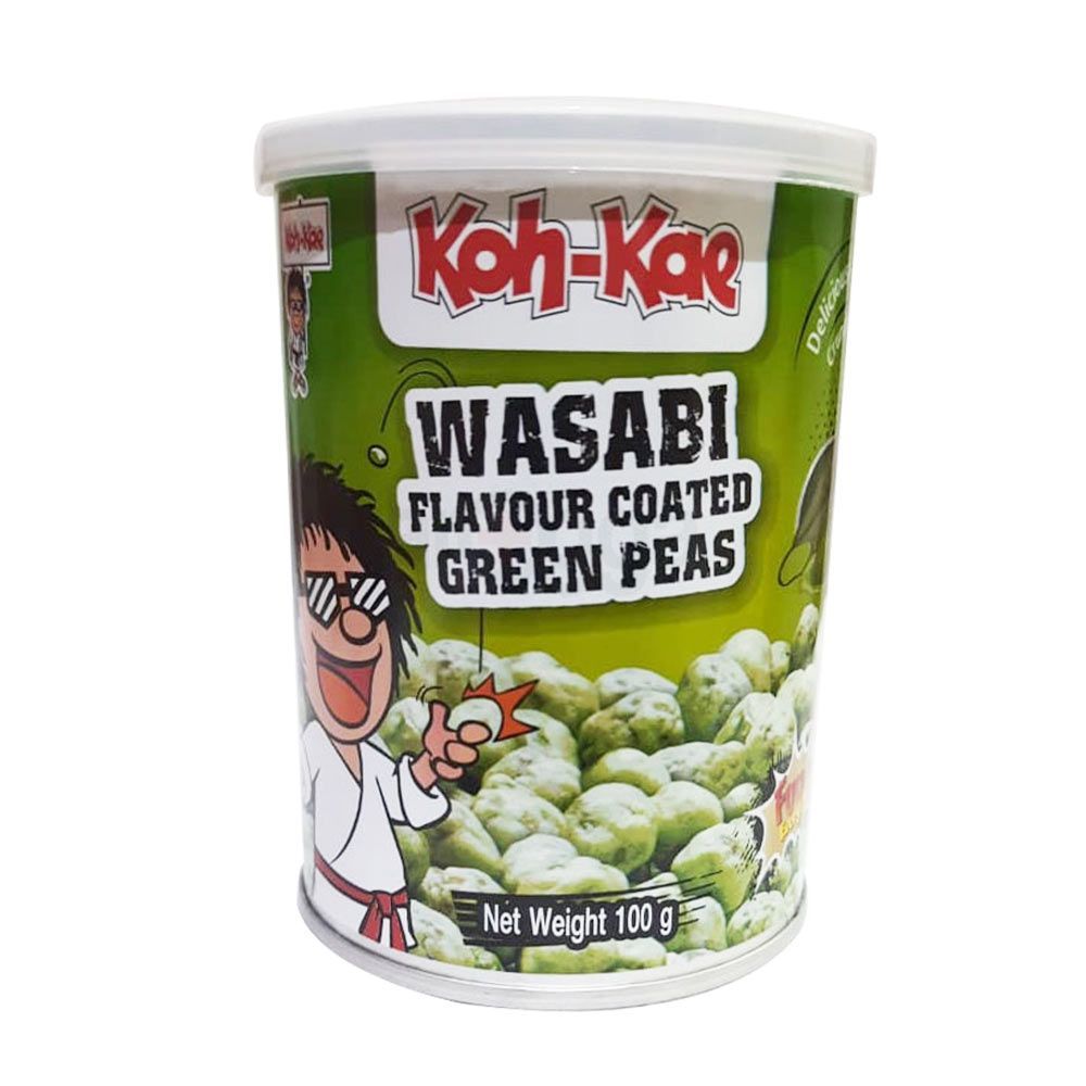 Koh-Kae Green Peas Wasabi Flavour Coated 100g  