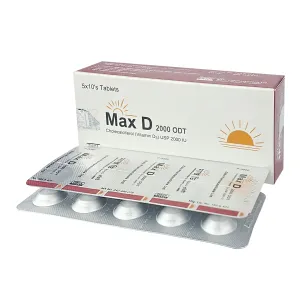 Max D 2000 ODT 2000IU tablet