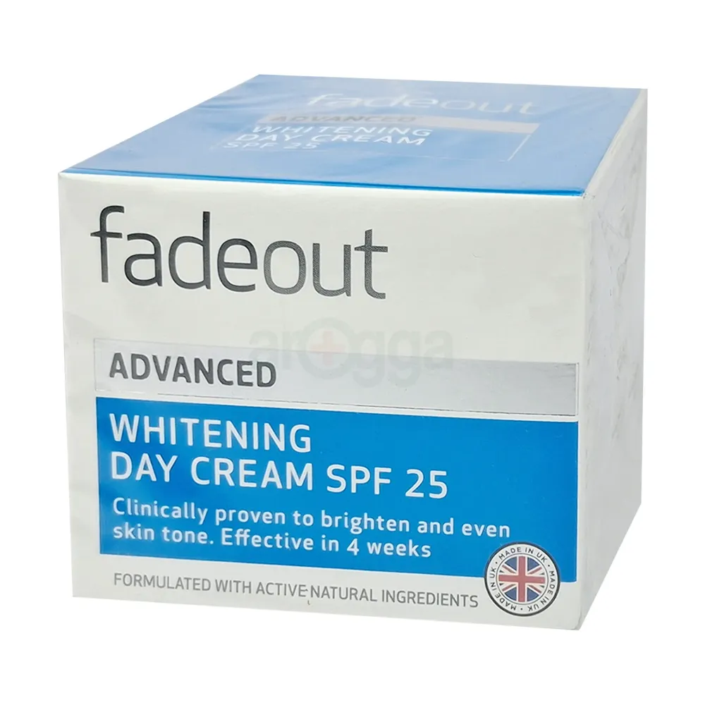 FadeOut Advanced Whitening Day Cream SPF 25 – Clinically Proven Brightening & Even Skin Tone, 50ml  