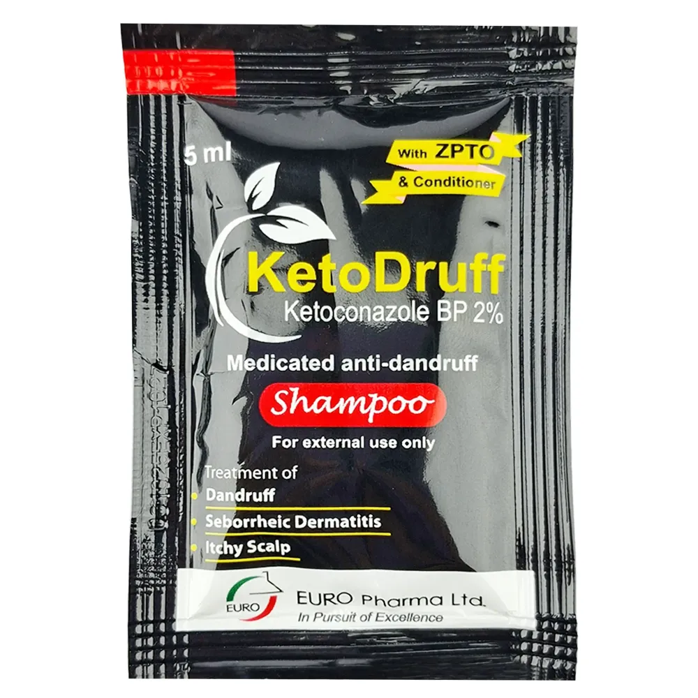 KetoDruff Sachet Shampoo 5ml 2% shampoo