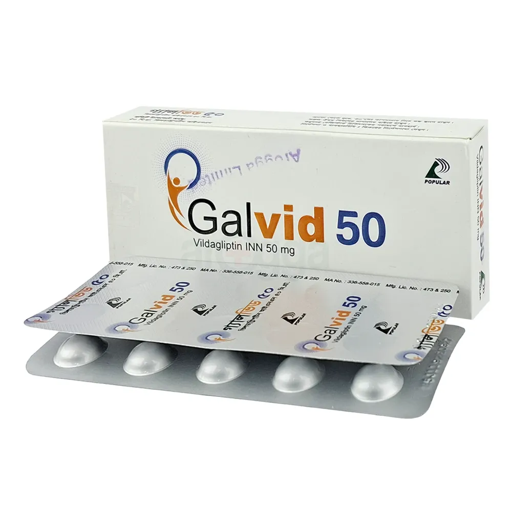 Galvid 50mg 50mg tablet