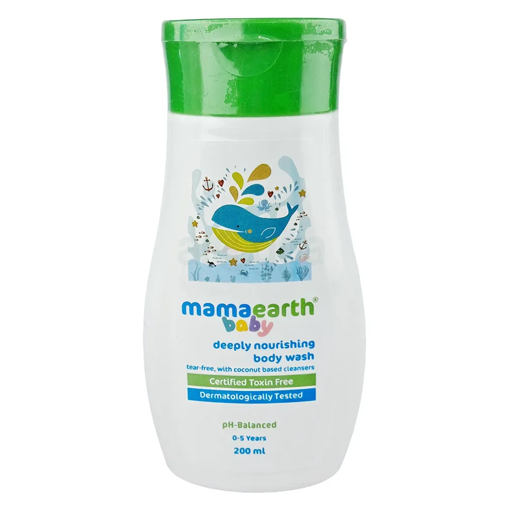 Mamaearth Deeply Nourishing Body Wash For Babies (200ml)  