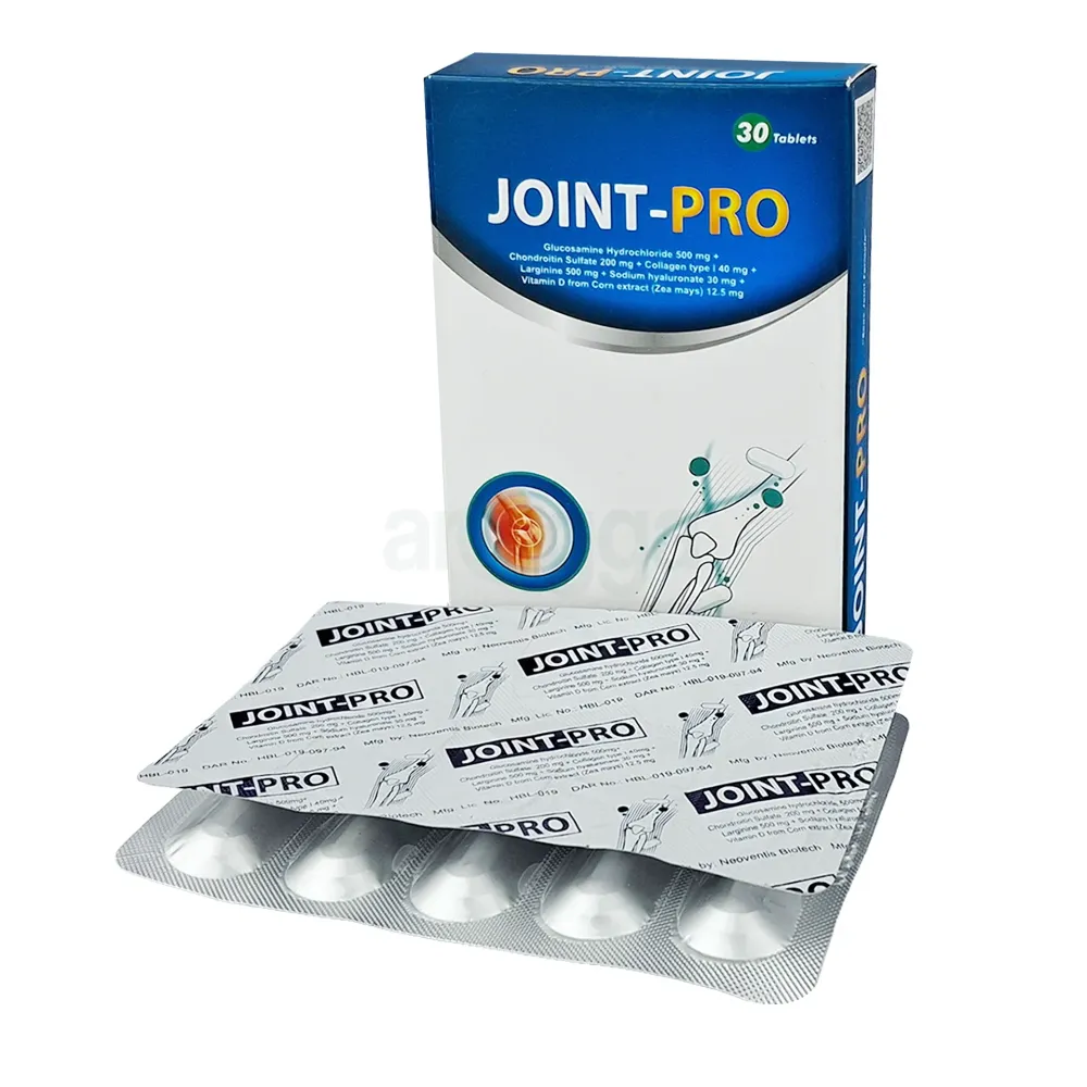 JOINT-PRO – Glucosamine, Chondroitin, Collagen, L-Arginine, Hyaluronic Acid & Vitamin D  