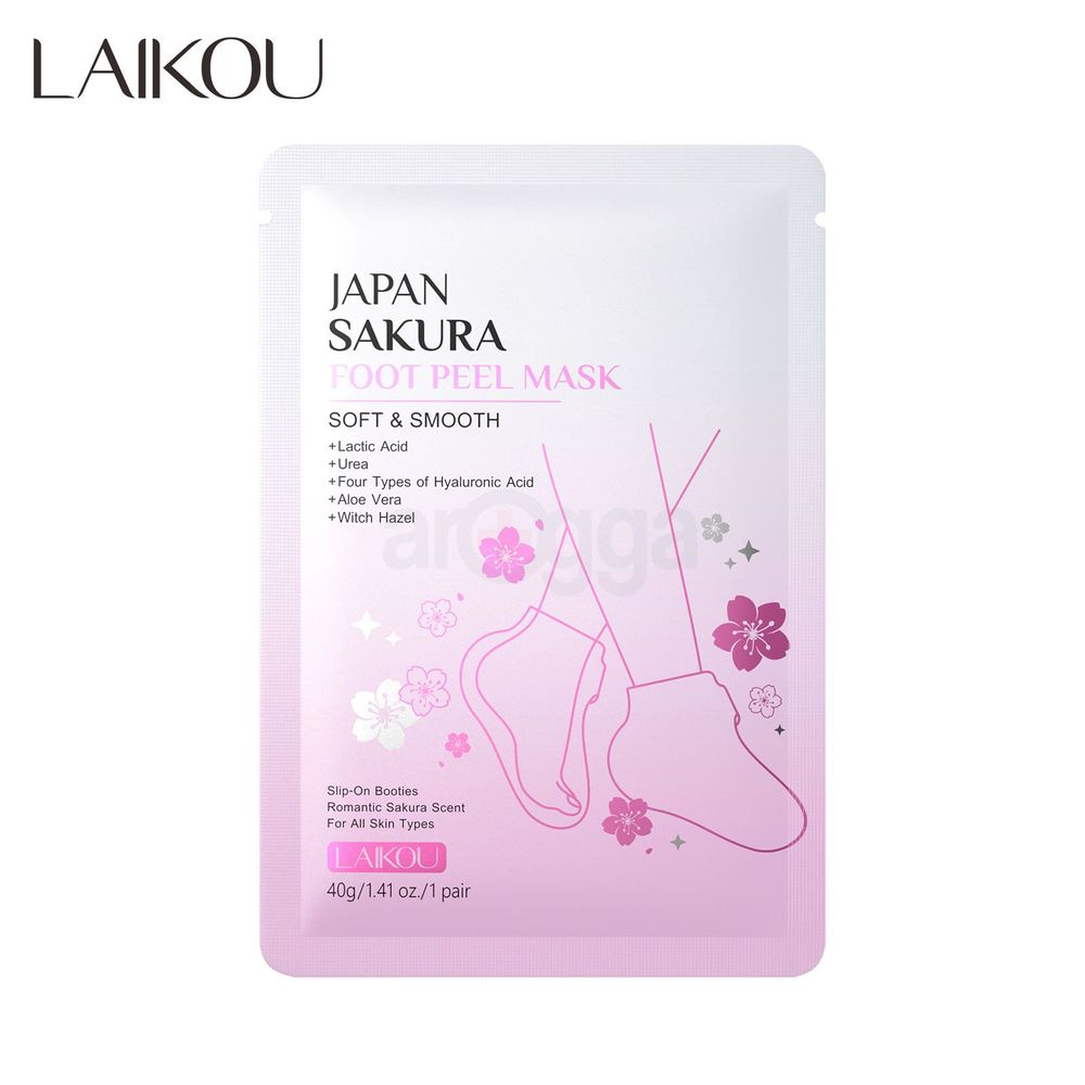 Laikou Japan Sakura Foot Peel Mask 40g  