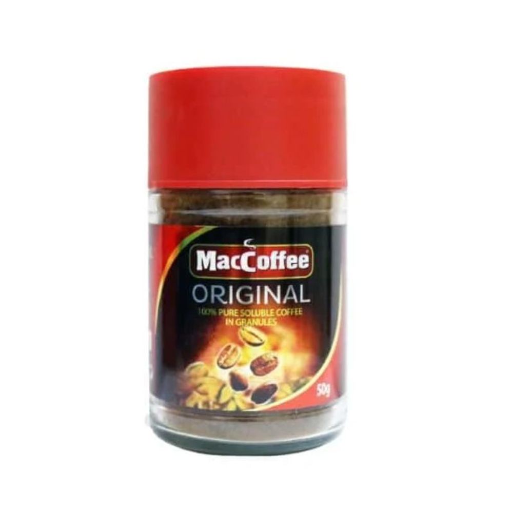 MacCoffee Original 100% Pure Soluble Coffee 50g price in Bangladesh ...
