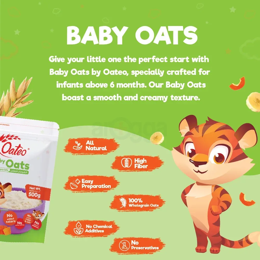 Oateo Baby Oats 500g  
