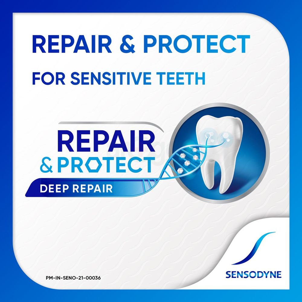 Buy 1 Sensodyne Repair and Protect Toothpaste 100g & Get 1 Sensodyne Daily Protection Paste 20g Free  