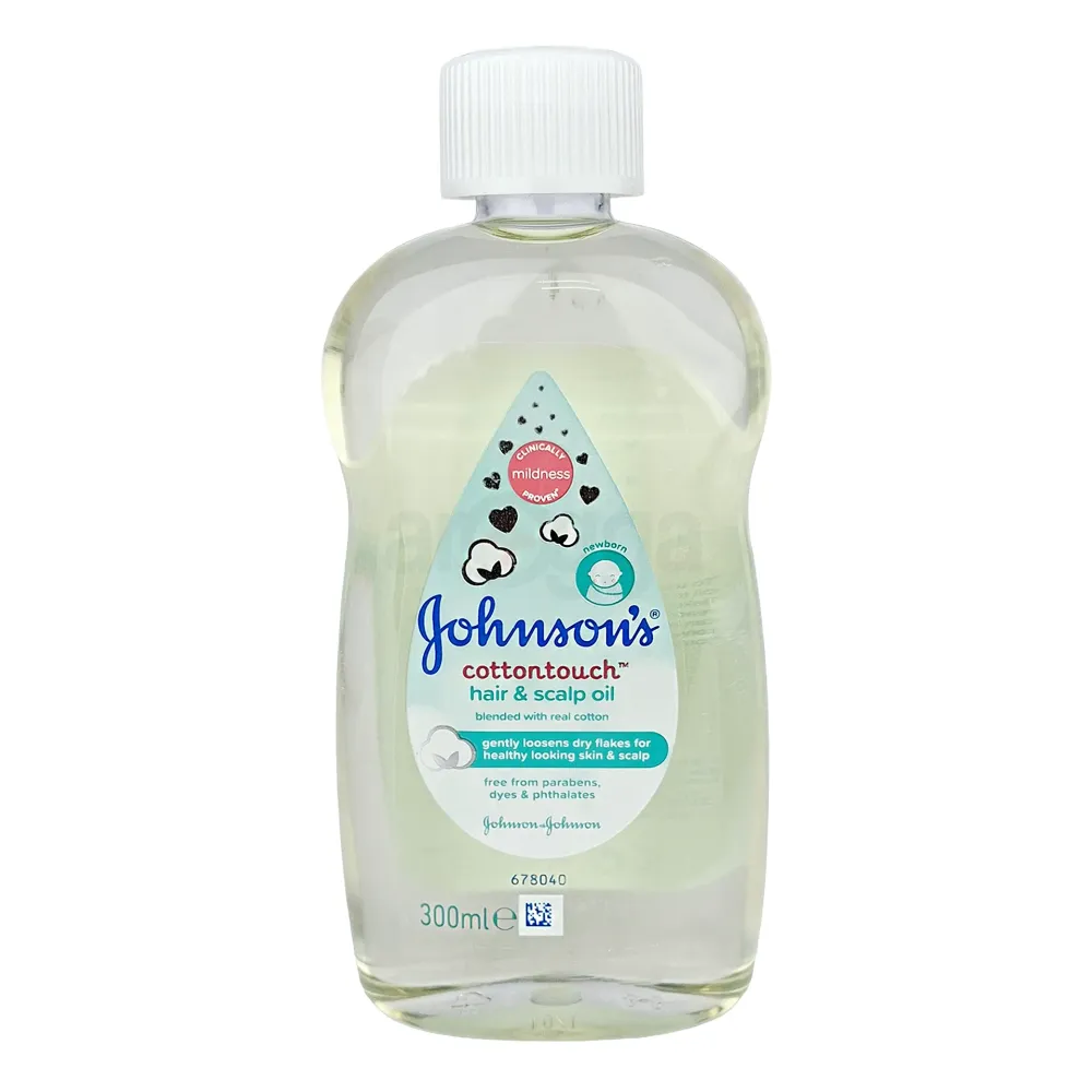 Johnson's Baby Cottont Touch Hair & Scalp Oil 300ml  