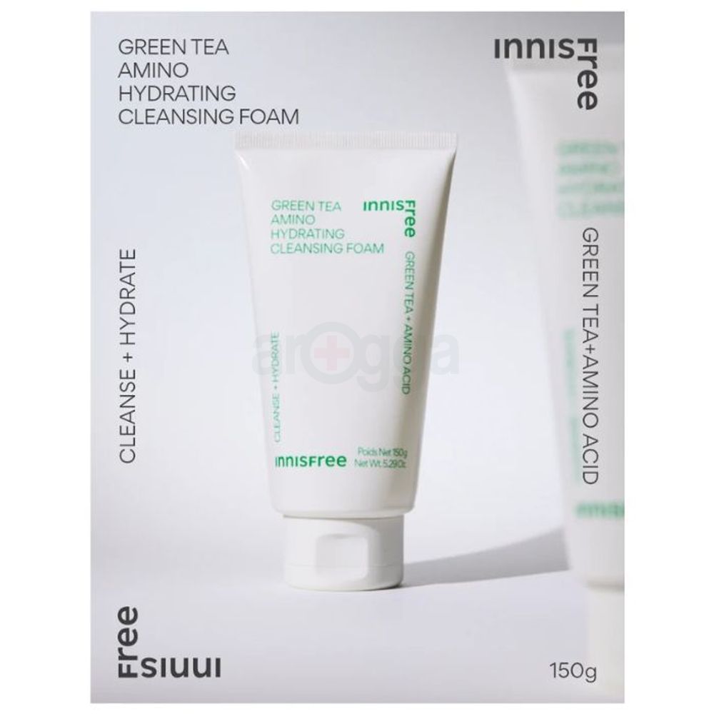 Innisfree Green Tea Hydrating Amino Acid Cleansing Foam 150ml  