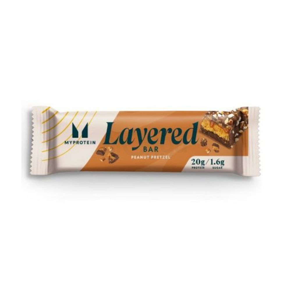 Myprotein Layer Protein Bar, Peanut Pretzel 20g  
