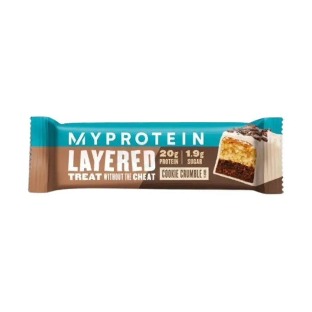 Myprotein Layer Protein Bar, Cookie Crumble 20g  