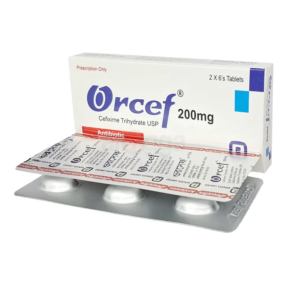 Orcef 200mg tablet