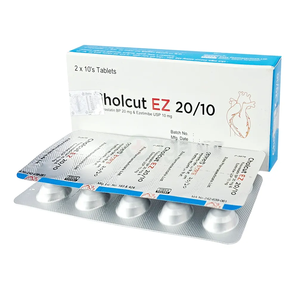 Cholcut EZ 20/10 price in Bangladesh | Arogga Online Pharmacy