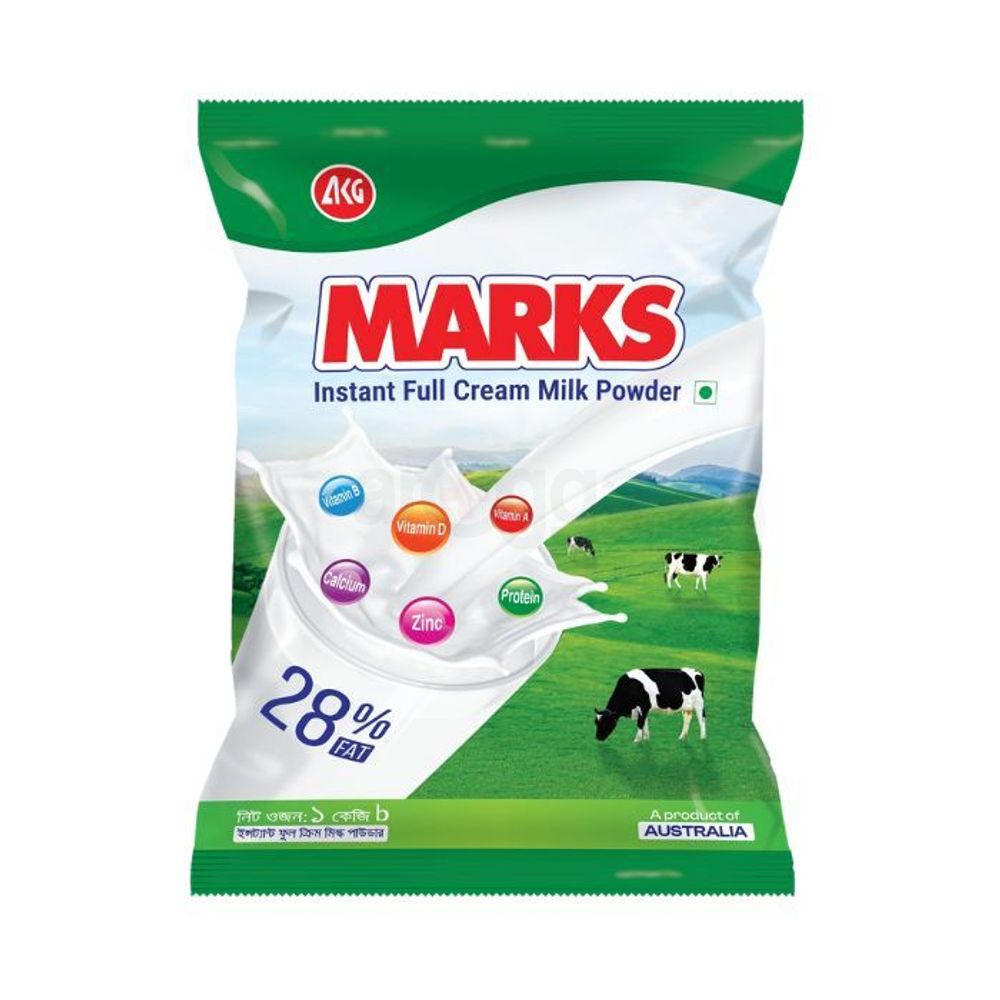Marks Instant Full Cream Milk Powder 1kg  