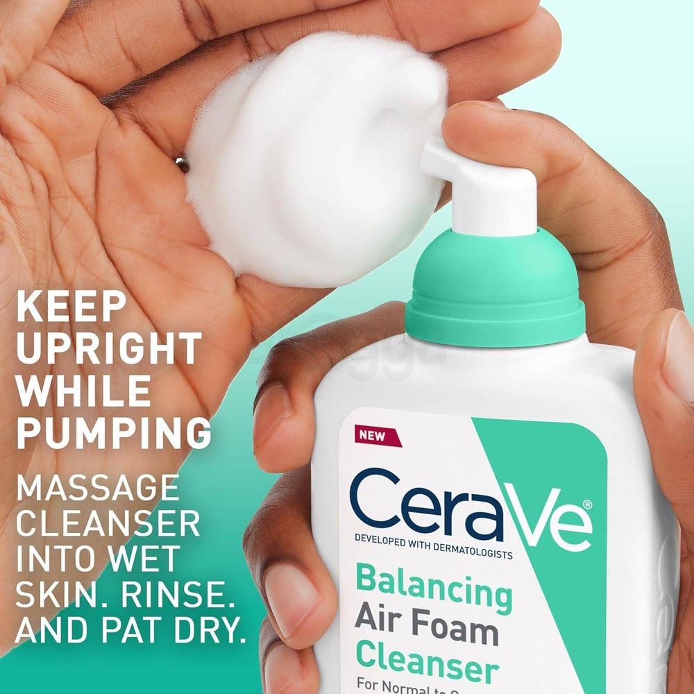 Cerave Balancing Air Foam Cleanser for Normal to Combination Skin 237ml  