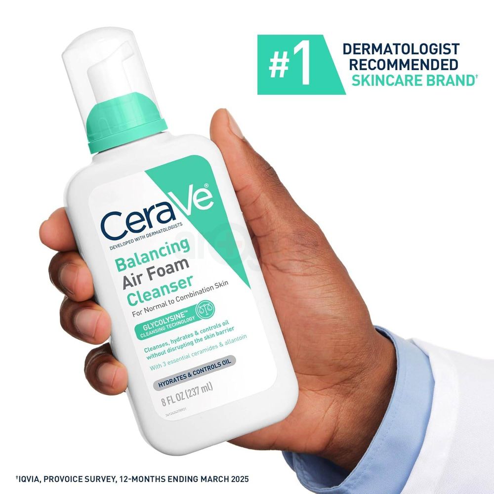 Cerave Balancing Air Foam Cleanser for Normal to Combination Skin 237ml  