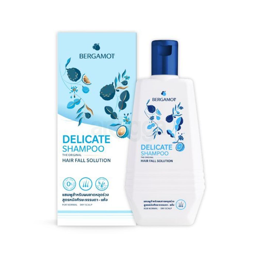 Bergamot Delicate Shampoo The Original Hair Fall Solution for Normal to Dry Scalp 100ml  