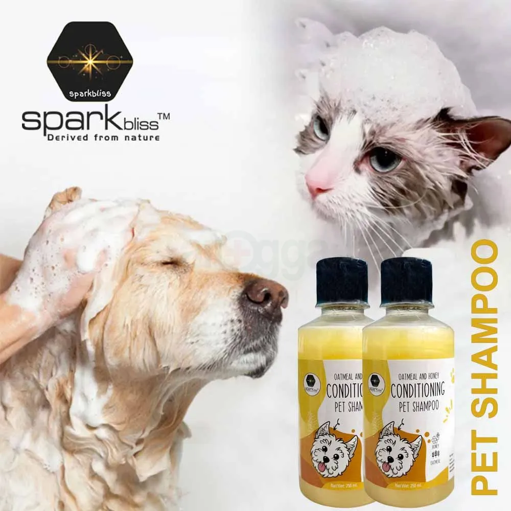 Sparkbliss Oatmeal and Honey Pet Shampoo 250ml  